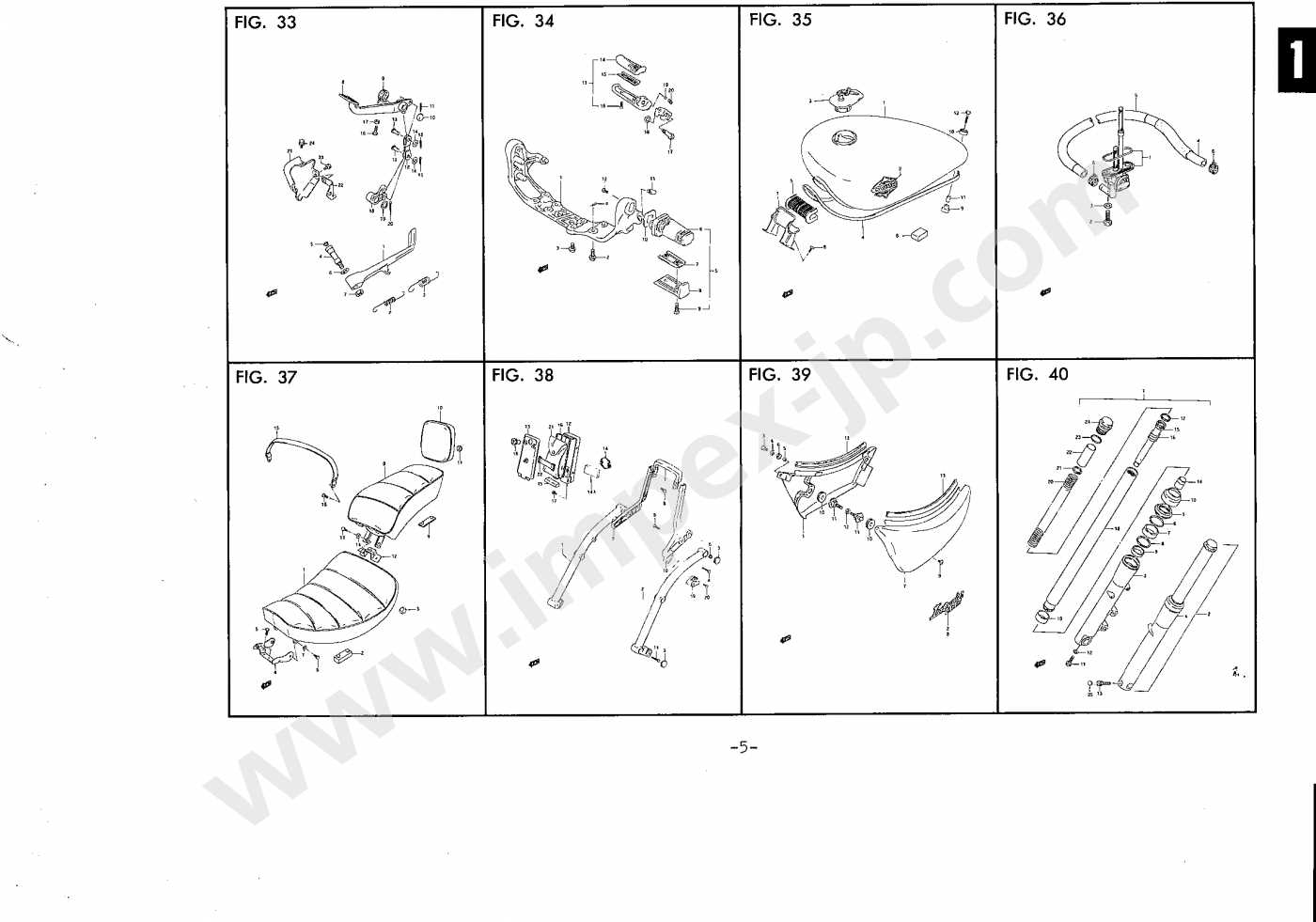 suzuki intruder 800 parts diagram