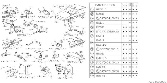 subaru parts diagrams