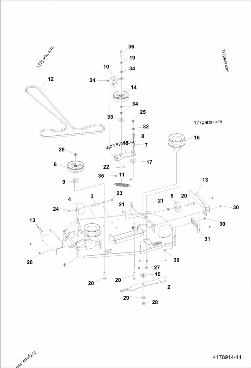bobcat zt2000 parts diagram