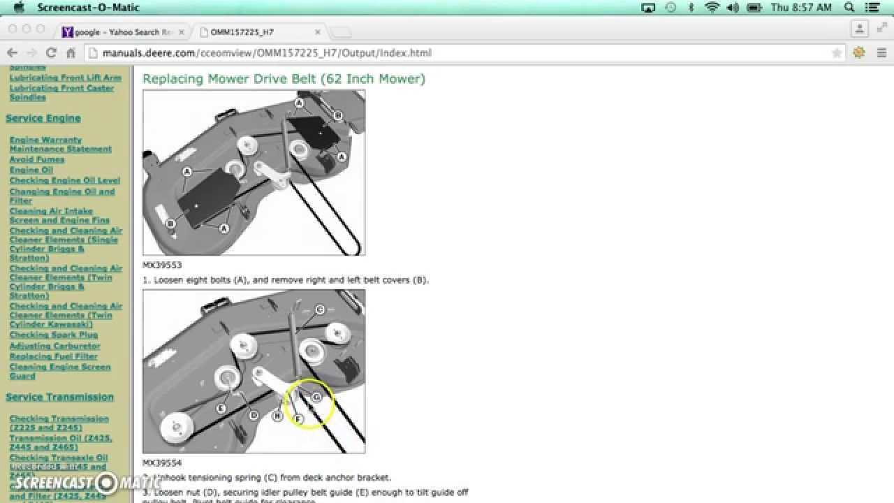 john deere z465 parts diagram