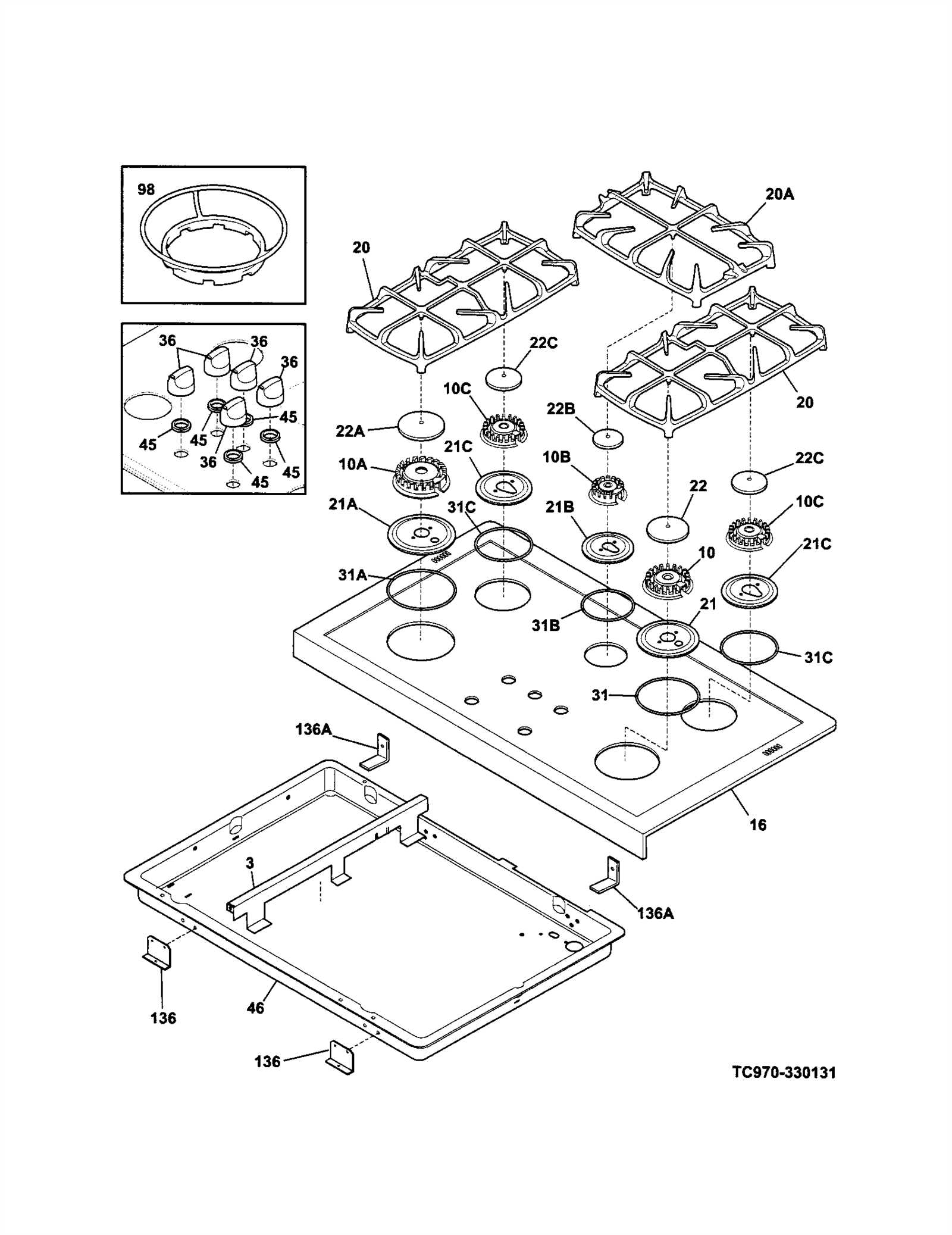 kenmore electric range model 790 parts diagram