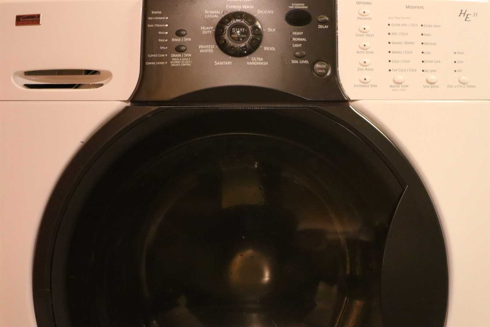 kenmore elite he3 washer parts diagram
