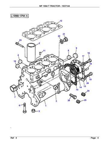 massey ferguson 1529 parts diagram