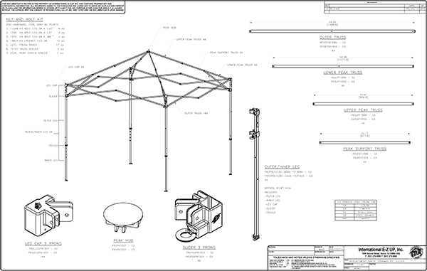 parts of a tent diagram