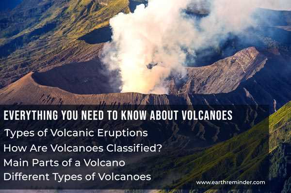 parts of a volcano diagram