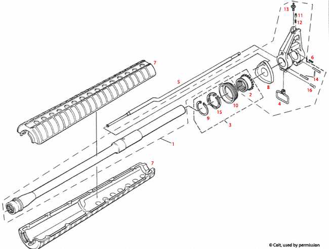 parts of an ar 15 diagram