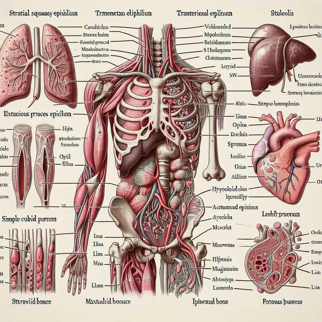 parts of human body diagram