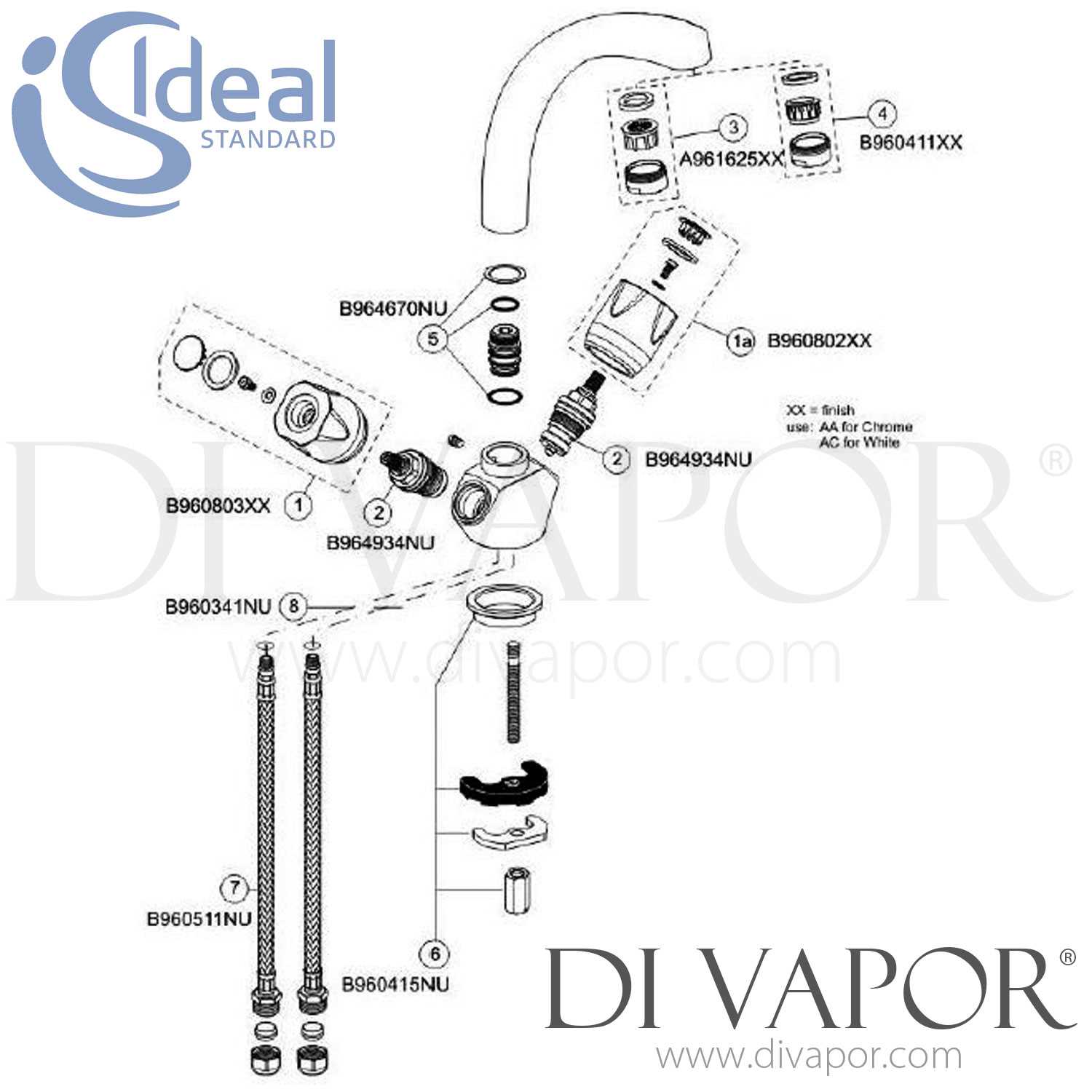 parts of sink diagram