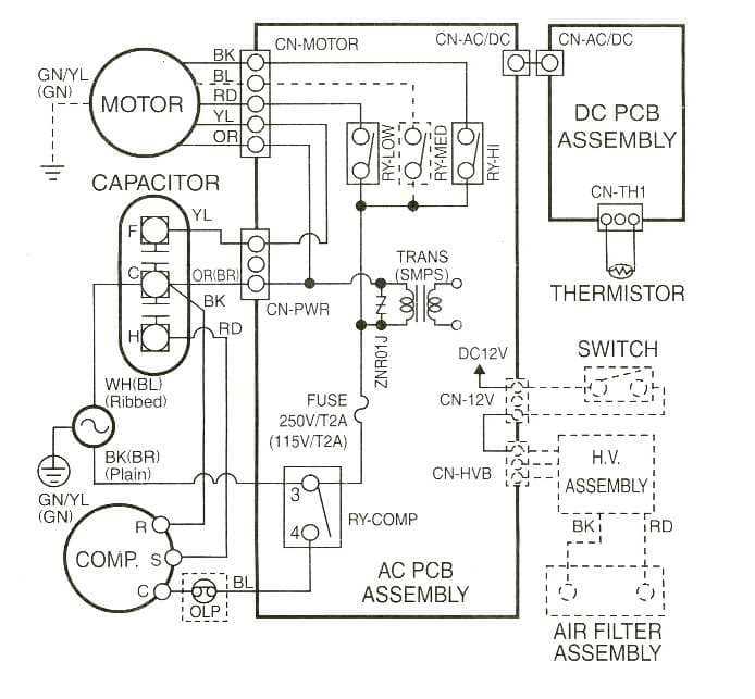 payne furnace parts diagram