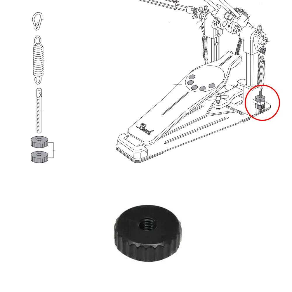 pearl bass drum pedal parts diagram