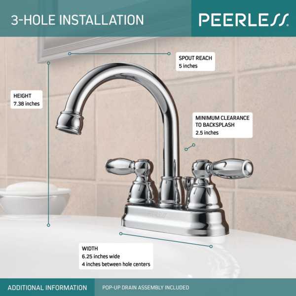 peerless shower faucet parts diagram