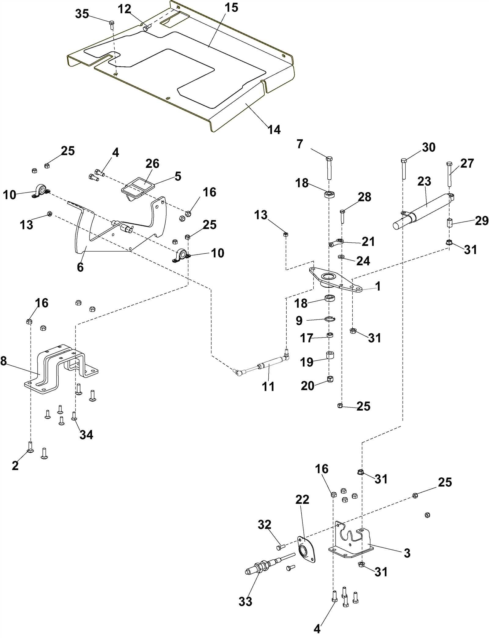 peerless transaxle parts diagram