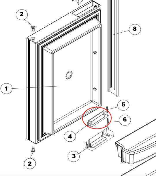 pella patio door parts diagram