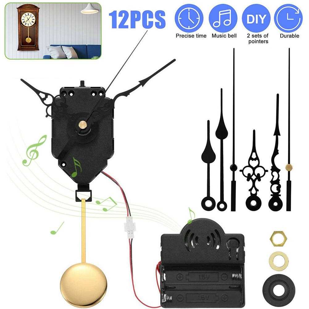 pendulum clock parts diagram