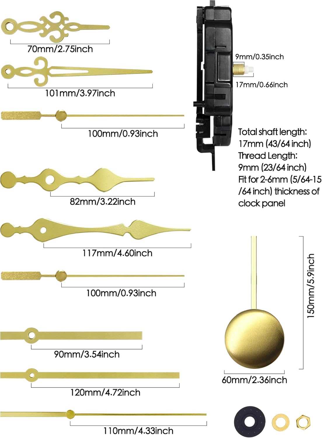 pendulum grandfather clock parts diagram