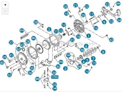 penn 309 parts diagram