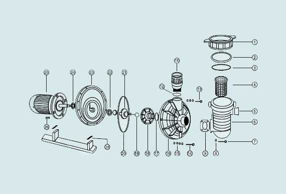 pentair challenger pump parts diagram