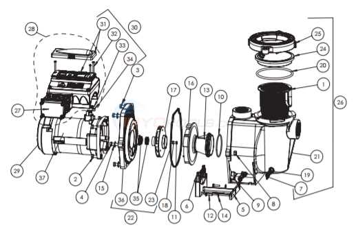 pentair intellichlor parts diagram