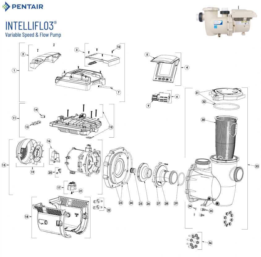 pentair whisperflo parts diagram