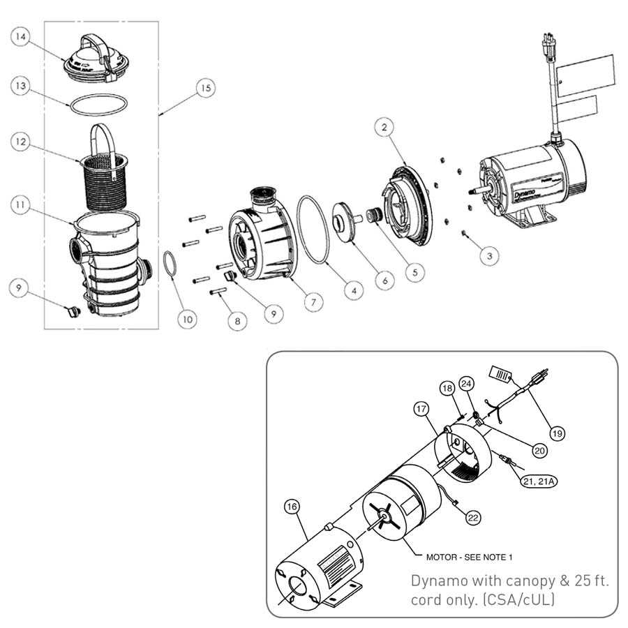 pentair whisperflo parts diagram