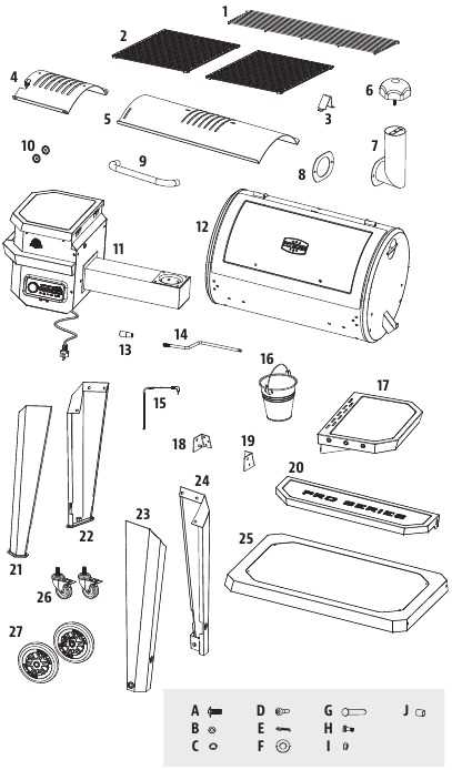 pit boss austin xl parts diagram