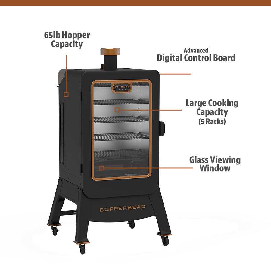 pit boss vertical smoker parts diagram