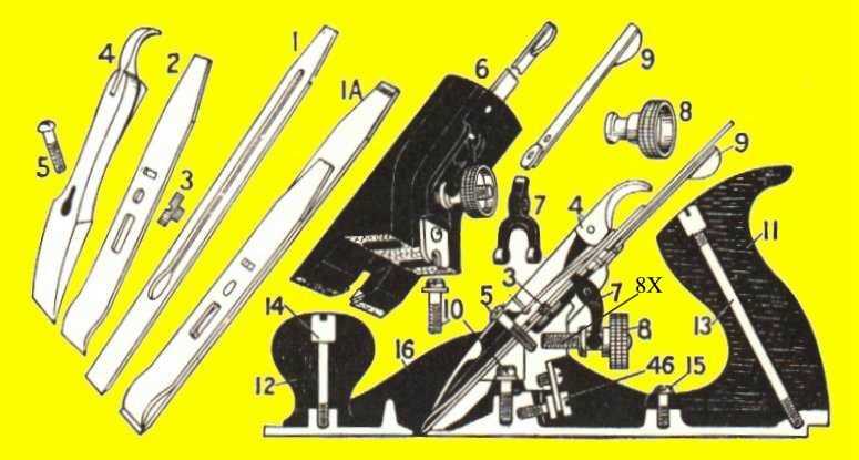 plane parts diagram