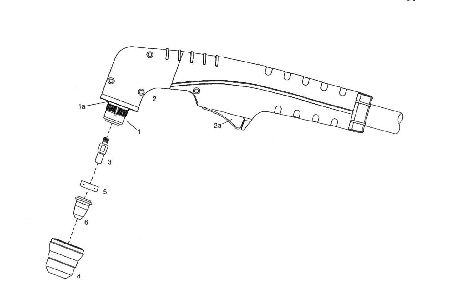 plasma torch parts diagram