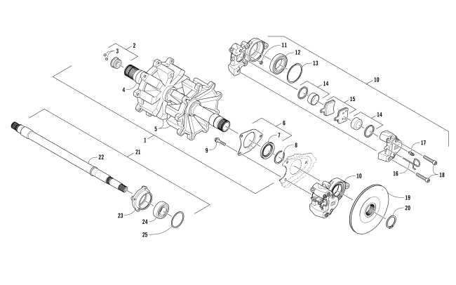 polaris axys parts diagram