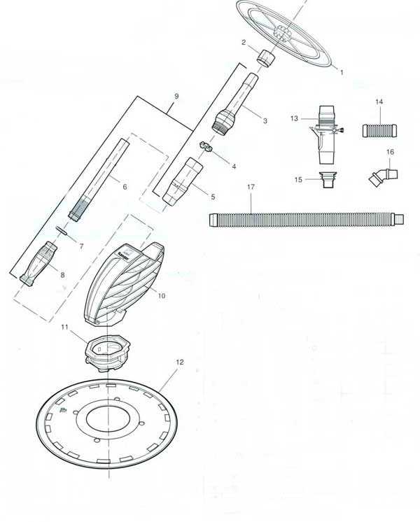 polaris pool cleaner parts diagram