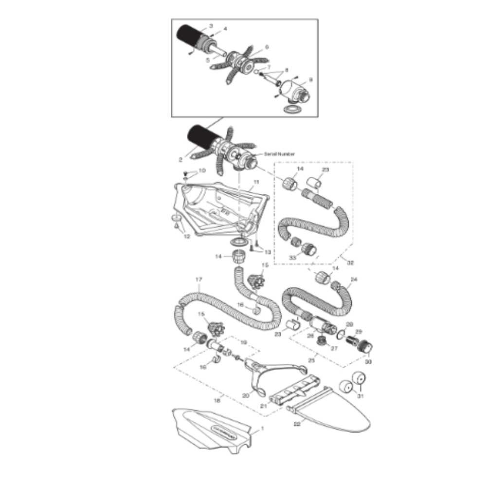 polaris pool cleaner parts diagram