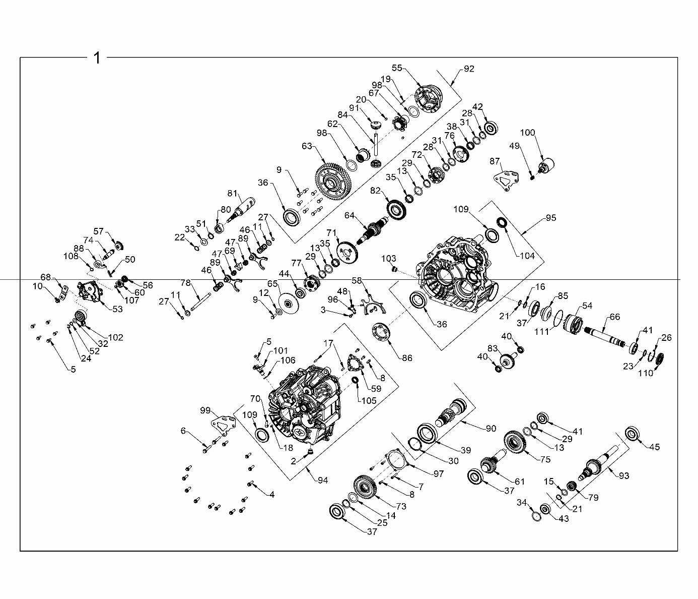 polaris ranger 800 parts diagram