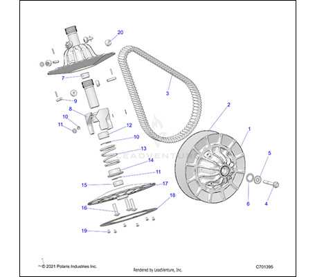 polaris ranger front differential parts diagram