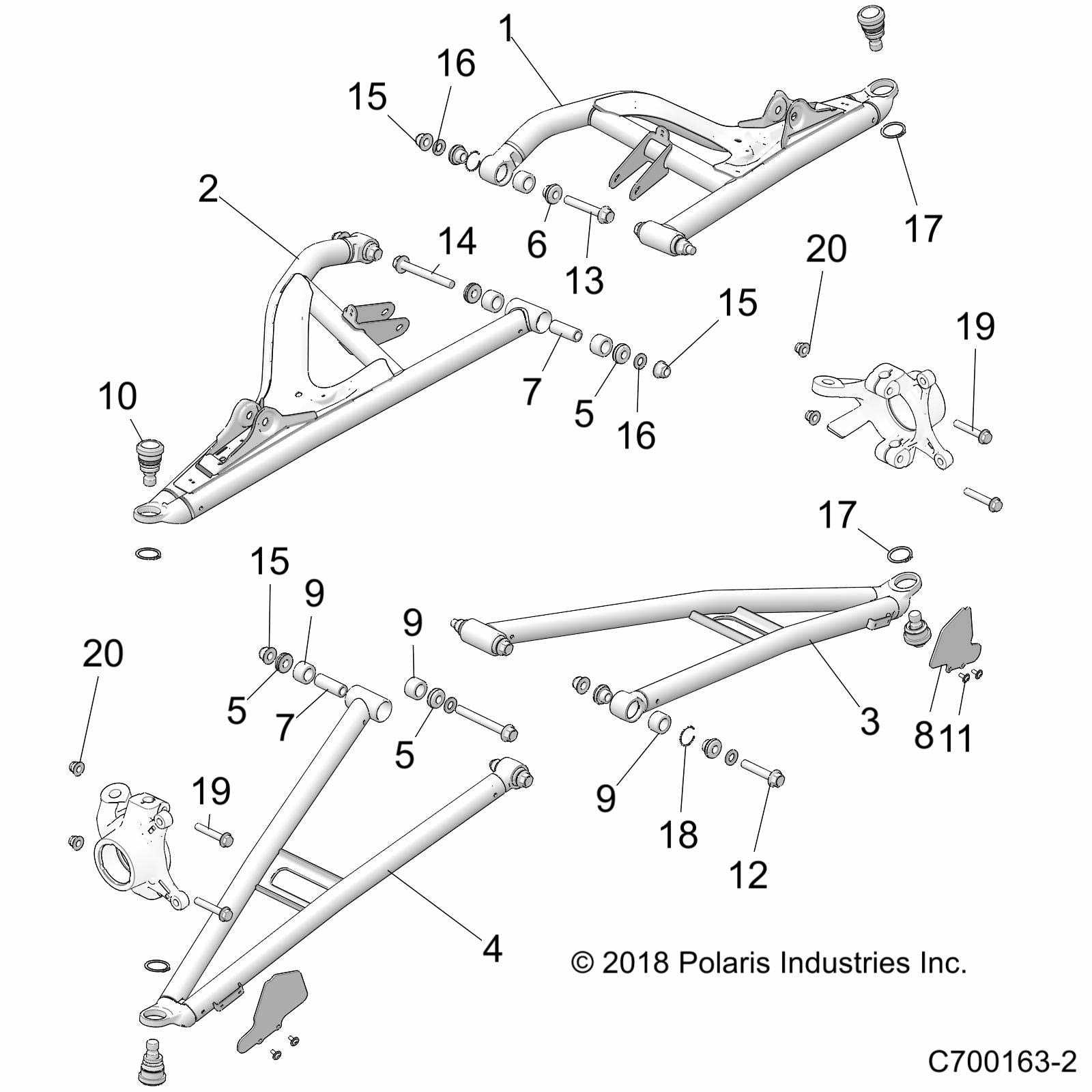 polaris snowmobile parts diagram