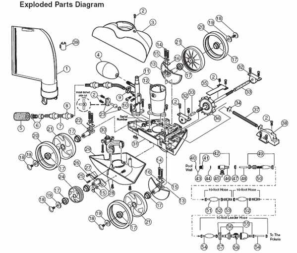 polaris water heater parts diagram