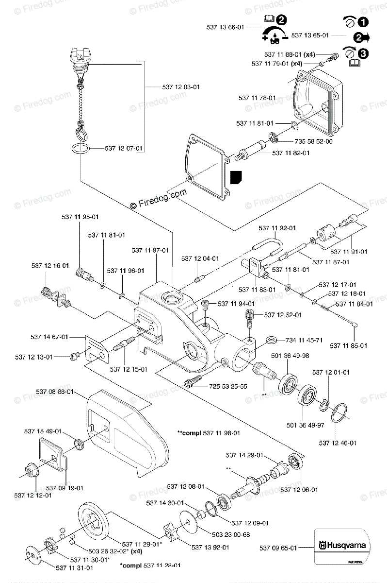 pole saw parts diagram