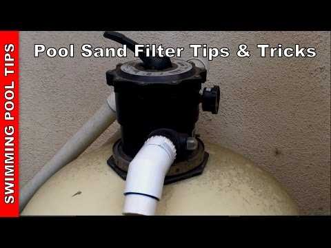 pool sand filter parts diagram