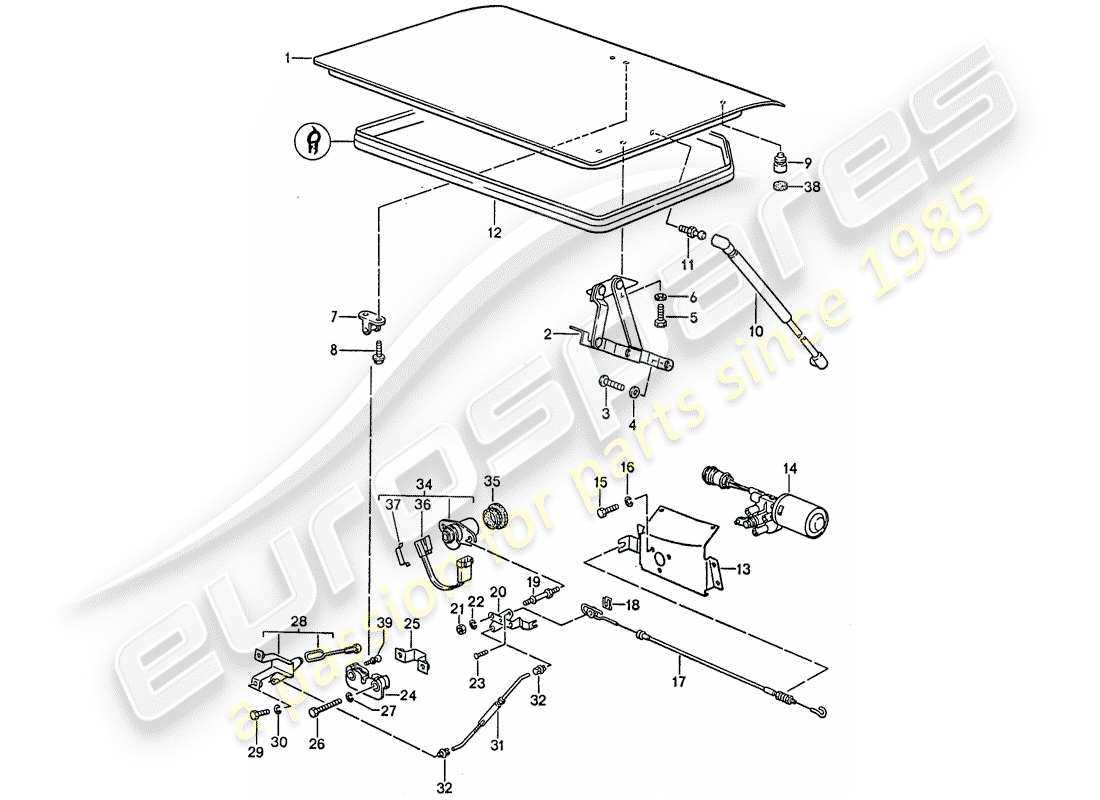 porsche 944 parts diagram