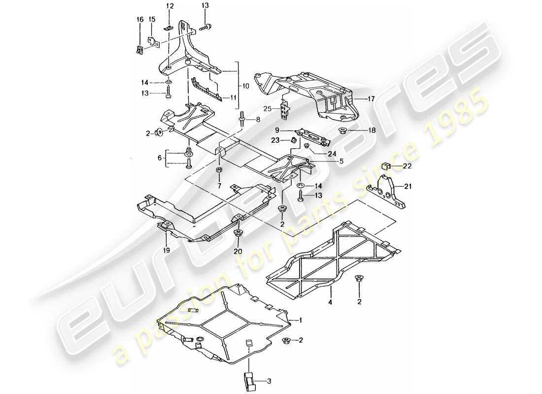 porsche boxster parts diagram