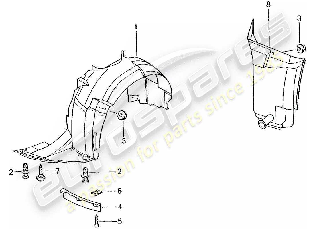 porsche boxster parts diagram