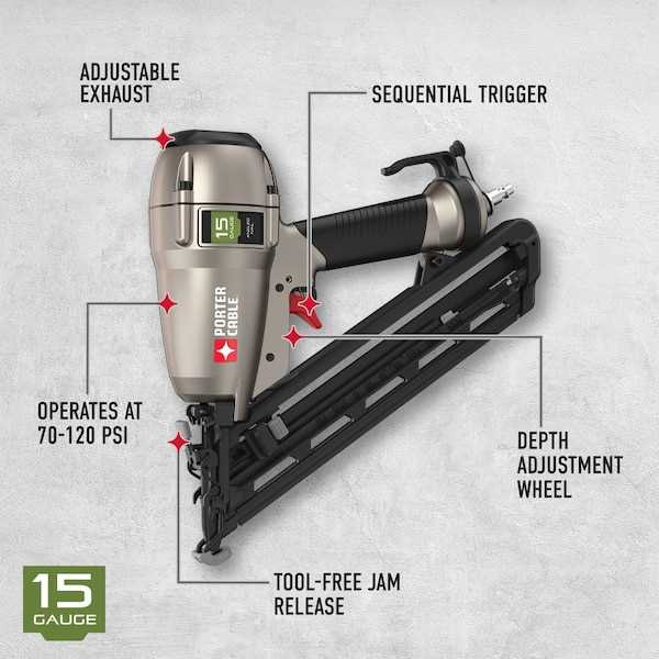 porter cable framing nailer parts diagram