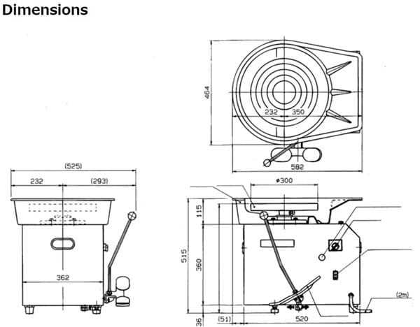 pottery wheel parts diagram