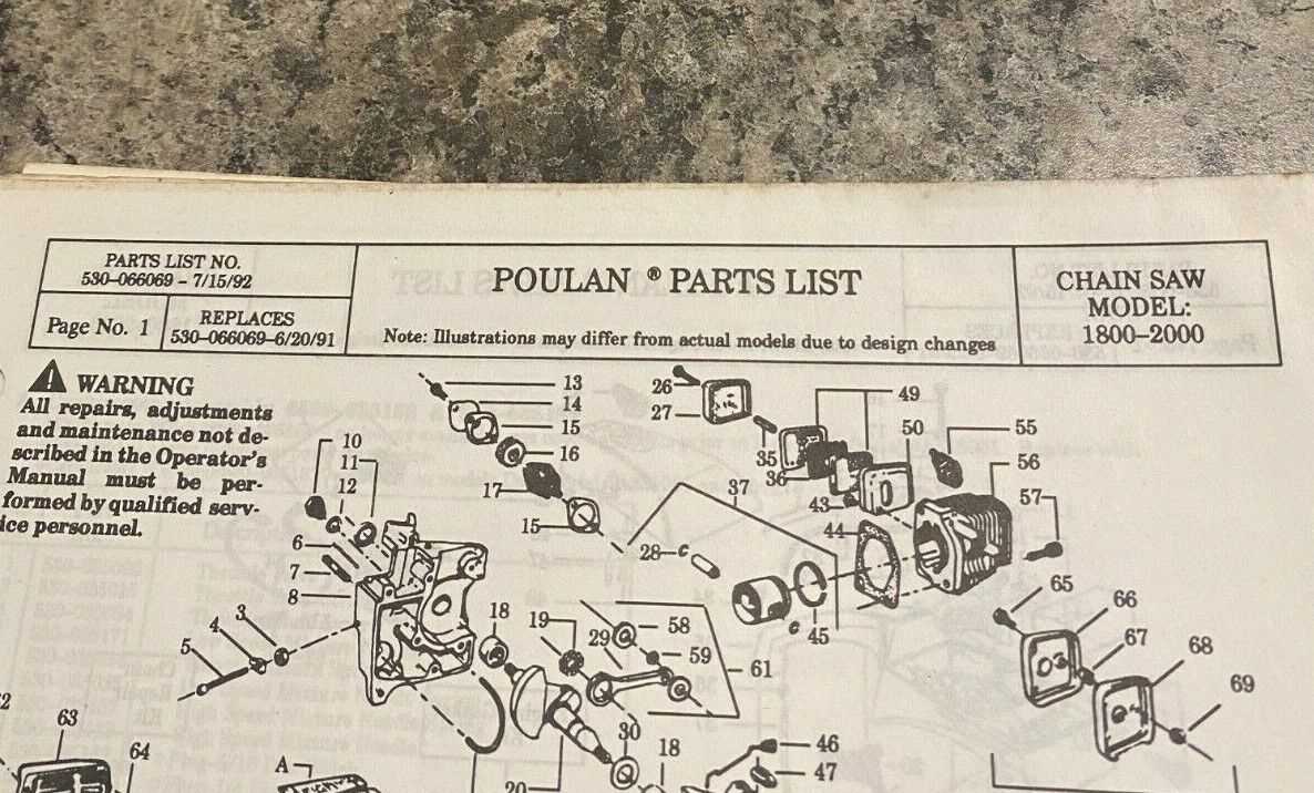 poulan p4018wt parts diagram