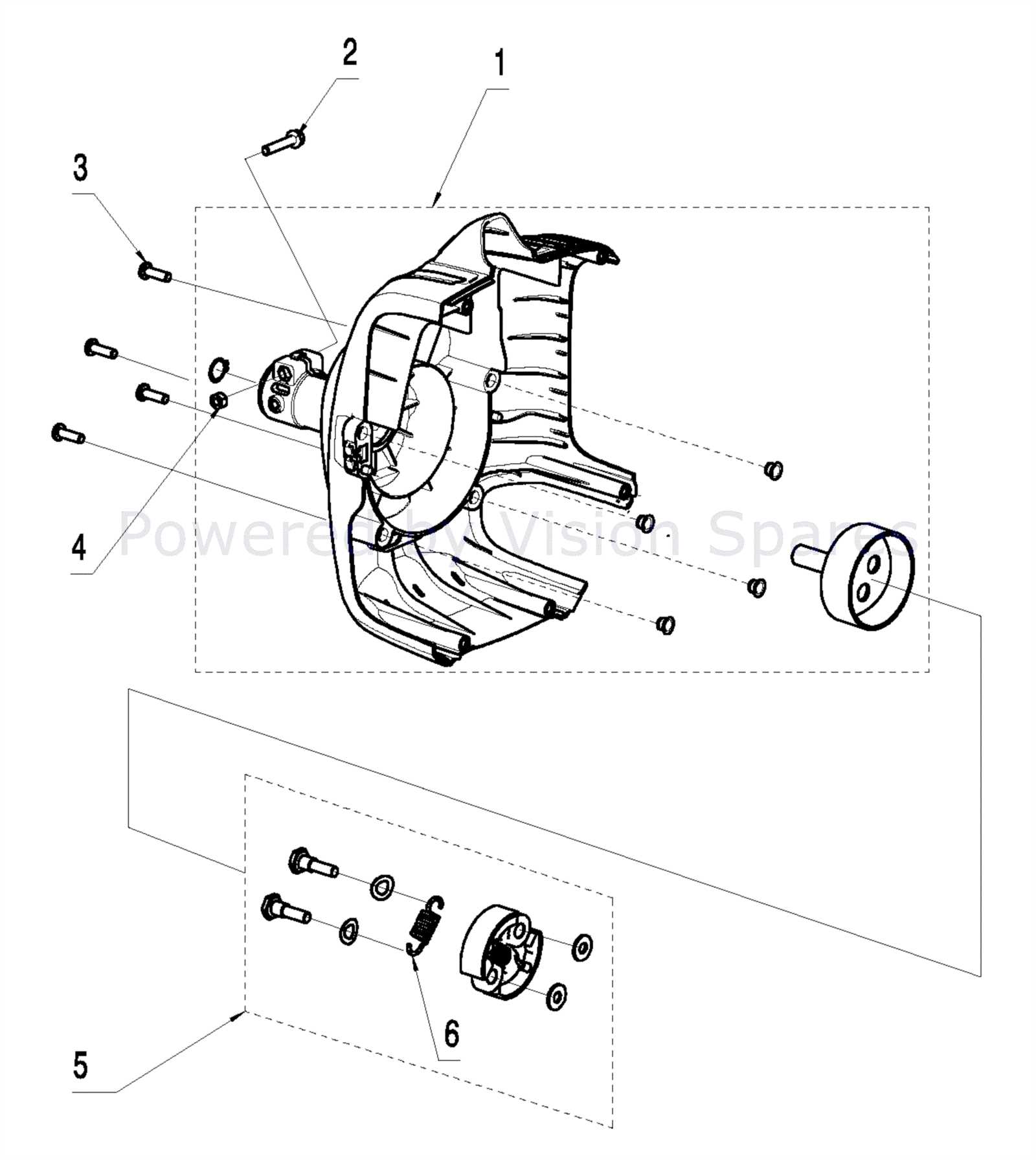 poulan pro leaf blower parts diagram