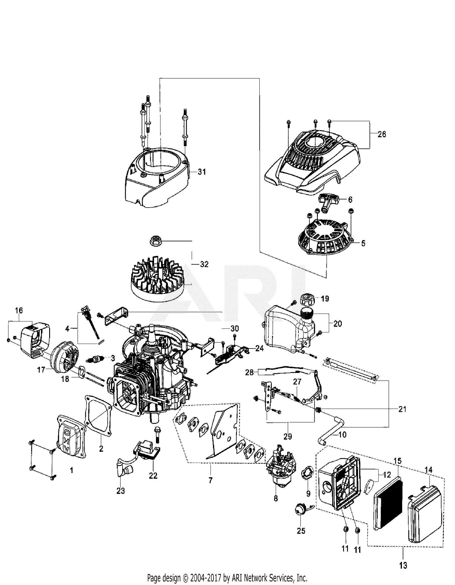 poulan pro riding lawn mower parts diagram