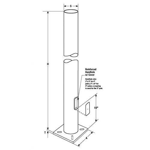 power pole anchor parts diagram