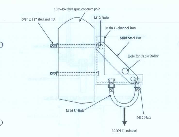 power pole parts diagram