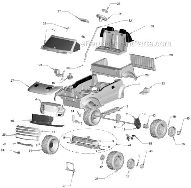 power wheels parts diagram