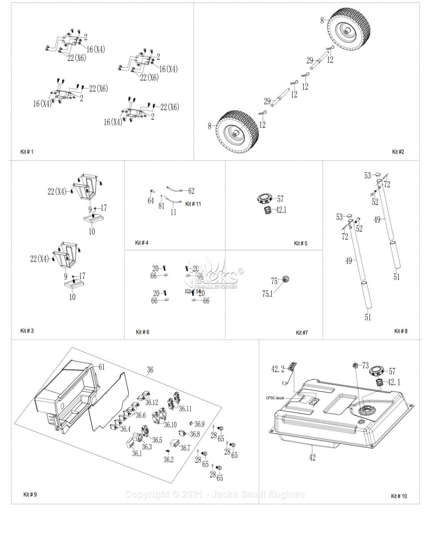 powerhorse 2000 generator parts diagram