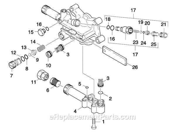 pressure washer pump parts diagram